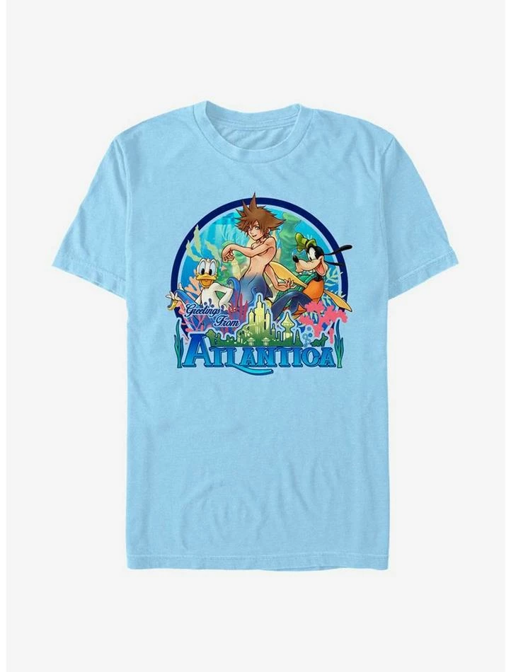 Coupon ❤️ Disney Kingdom Hearts Atlantica World T-Shirt ⌛ 2 Coupon ❤️ Disney Kingdom Hearts Atlantica World T-Shirt ⌛ - Image 2