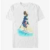 New ✔️ Disney Kingdom Hearts Beach Sora T-Shirt 😍