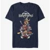 Cheap 👍 Disney Kingdom Hearts Group With Logo T-Shirt ⭐