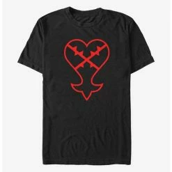 Discount 🧨 Disney Kingdom Hearts Heartless Symbol T-Shirt 🛒