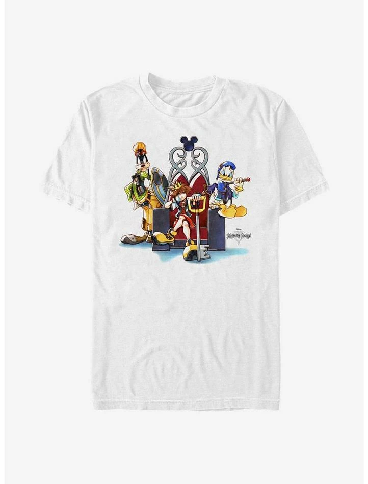 Flash Sale β Disney Kingdom Hearts In Chair T-Shirt π₯° 2 Flash Sale β Disney Kingdom Hearts In Chair T-Shirt π₯° - Image 2