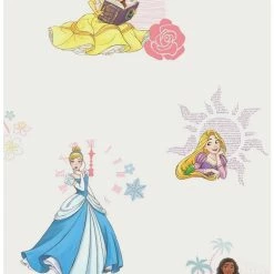 Top 10 😉 Disney Princesses Pink And Blue Power Peel & Stick Wallpaper 😀