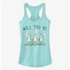 Cheapest ✔️ Disney Pixar Finding Nemo Will You Be Mine 🎁 Girls Tank ✨