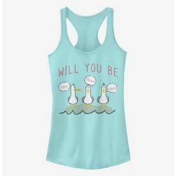 Budget ⭐ Disney Pixar Finding Nemo Will You Be Mine 🧨 Girls Tank ✔️