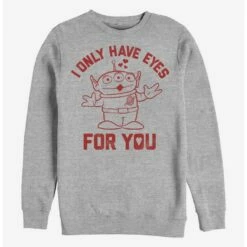 Budget 😍 Disney Pixar Toy Story Eyes For You Crew Sweatshirt ✔️