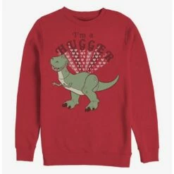 Best deal ✨ Disney Pixar Toy Story Hugger Rex Crew Sweatshirt 🛒