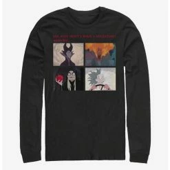 Coupon ✨ Disney Villains Valentine Meme Long-Sleeve T-Shirt ⭐