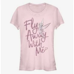 Flash Sale ⌛ Disney Peter Pan Tink Fly Away With Me Girls T-Shirt 🧨