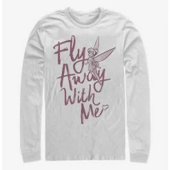 Discount 🧨 Disney Peter Pan Tink Fly Away With Me Long-Sleeve T-Shirt 🤩