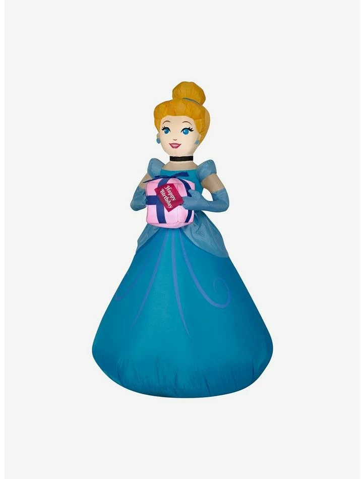 Discount ✨ Disney Cinderella Birthday Present Inflatable Décor 😉 1 Discount ✨ Disney Cinderella Birthday Present Inflatable Décor 😉