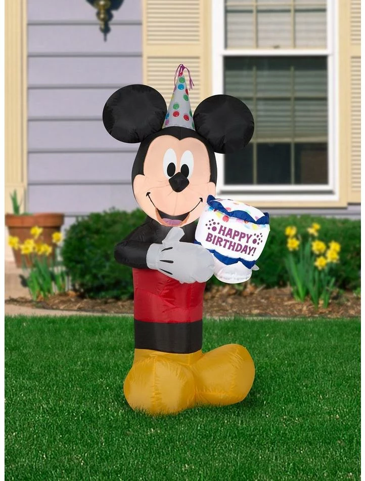 Buy ๐ Disney Mickey Mouse Birthday Cake Inflatable Décor ๐ 2 Buy ๐ Disney Mickey Mouse Birthday Cake Inflatable Décor ๐ - Image 2