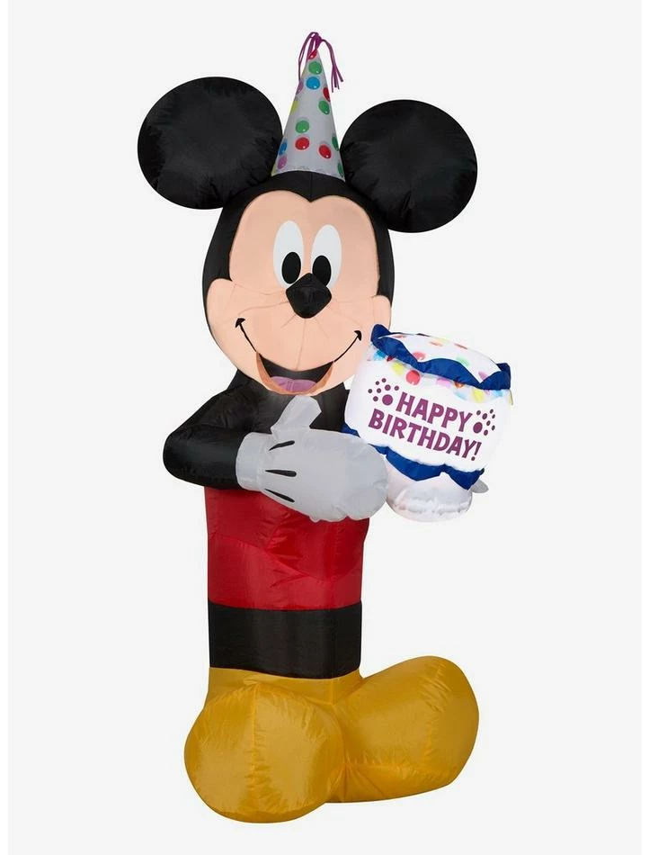 Buy ๐ Disney Mickey Mouse Birthday Cake Inflatable Décor ๐ 1 Buy ๐ Disney Mickey Mouse Birthday Cake Inflatable Décor ๐