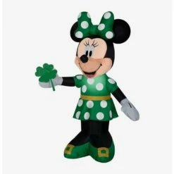 Buy 💯 Disney Minnie Mouse St. Patrick'S Day Airblown 👍