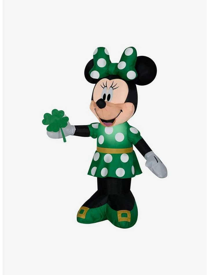 Buy 💯 Disney Minnie Mouse St. Patrick'S Day Airblown 👍 1 Buy 💯 Disney Minnie Mouse St. Patrick'S Day Airblown 👍