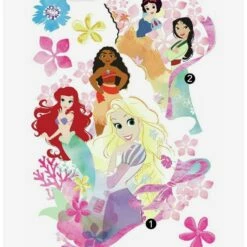 Discount 🎁 Disney Princess Palace Gardens Xl Peel And Stick Wall Decals ⭐