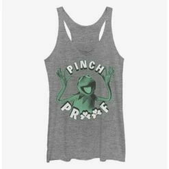 Promo 🔥 Disney The Muppets Pinch Proof Kermit Girls Tank 👍