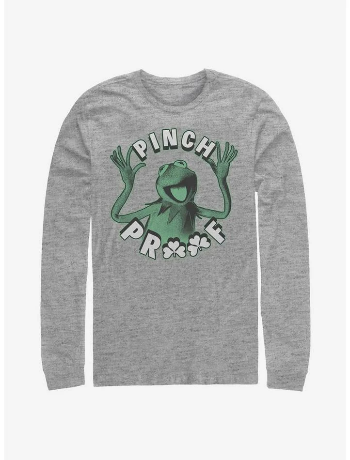 Budget ๐งจ Disney The Muppets Pinch Proof Kermit Long-Sleeve T-Shirt โ 1 Budget ๐งจ Disney The Muppets Pinch Proof Kermit Long-Sleeve T-Shirt โ