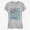 Cheap ⭐ Disney Raya and the Last Dragon Be Brave Never Waiver Girls T-Shirt ⭐