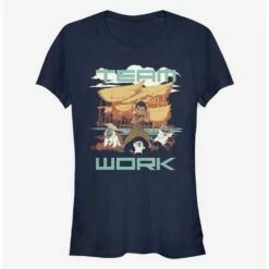 Cheapest ❤️ Disney Raya and the Last Dragon Team Work Girls T-Shirt 🔔