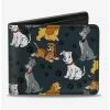 Deals 🎁 Disney Dogs Collage Paws Bifold Wallet ❤️