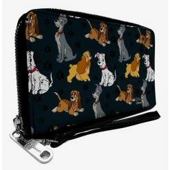 Cheapest 🤩 Disney Dogs Zip Around Wallet ❤️