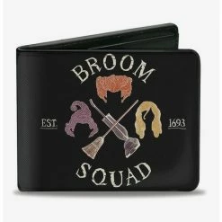 Best deal 💯 Disney Hocus Pocus Sanderson Sisters Broom Squad Crest Bifold Wallet ✨