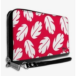 Cheap 🛒 Disney Lilo & Stitch Bounding Lilo Leaves Dress Zip Around Wallet 🛒
