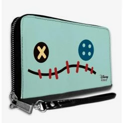 Best reviews of 💯 Disney Lilo & Stitch Scrump Face Zip Around Wallet 💯