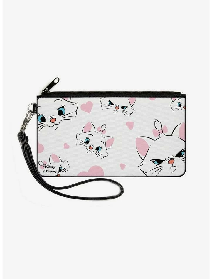 Discount π Disney The Aristocats Marie Expressions Hearts Zip Clutch Canvas Wallet π₯ 1 Discount π Disney The Aristocats Marie Expressions Hearts Zip Clutch Canvas Wallet π₯