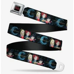 Best Pirce ⌛ Disney Hocus Pocus Sanderson Sisters Group Pose Black Blues Seatbelt Belt Xl 😉