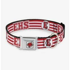 Best Pirce 🔔 High School Musical East High School Wildcats Stripe Seatbelt Dog Collar 🔥