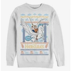 Cheap 👏 Disney Hercules Olympus Sweater Crew Sweatshirt 🥰