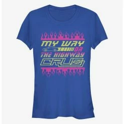 Buy ❤️ Disney Pixar Cars My Way or Highway 🌟 Girls T-Shirt 🛒