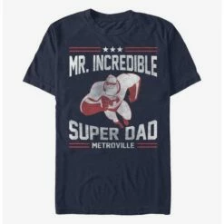 Budget 🥰 Disney Pixar The Incredibles Sporty Super Dad T-Shirt ✨