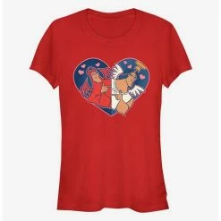 Discount 🥰 Disney The Emporer's New Groove Angel Devil Girls T-Shirt 👏