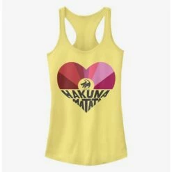 Cheap ❤️ Disney The Lion King Hakuna Rainbow 👍 Girls Tank 🔥