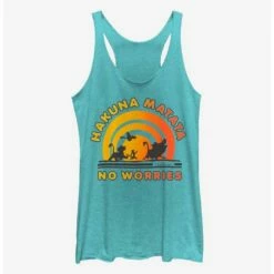 Buy ⌛ Disney The Lion King No Worries 👏 Girls Tank 🎁