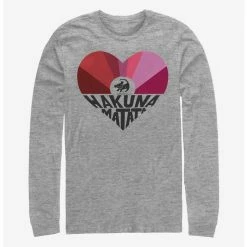 Hot Sale 🔔 Disney The Lion King Hakuna Rainbow Long-Sleeve T-Shirt ✨