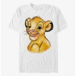 Promo 👏 Disney The Lion King Painted Simba T-Shirt ⌛