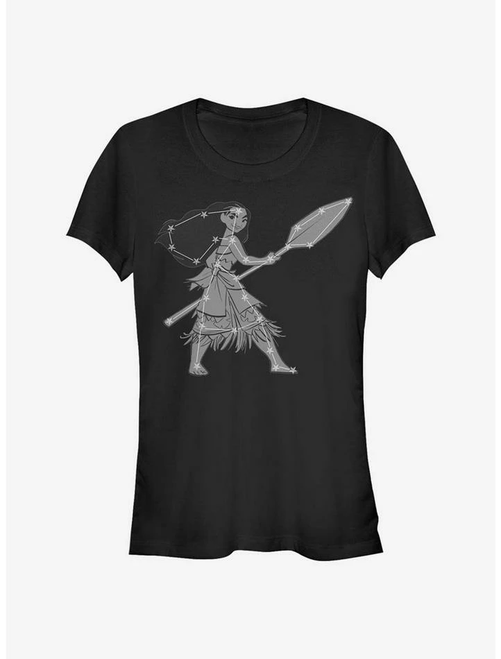 Promo 😍 Disney Moana Constellation Moana Girls T-Shirt ✔️ 1 Promo 😍 Disney Moana Constellation Moana Girls T-Shirt ✔️
