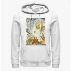 New ❤️ Disney Pixar Up Travel Poster Hoodie ❤️