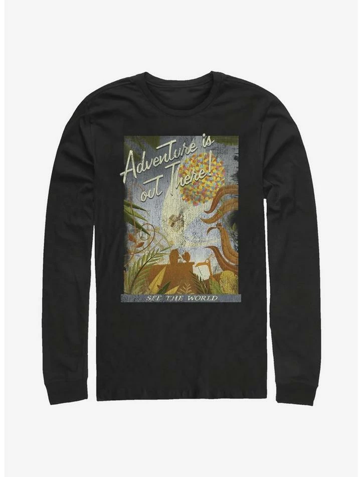 Top 10 🥰 Disney Pixar Up Travel Poster Long-Sleeve T-Shirt ⭐ 1 Top 10 🥰 Disney Pixar Up Travel Poster Long-Sleeve T-Shirt ⭐