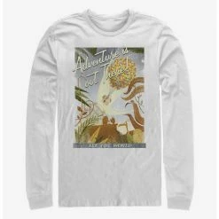 Discount 🎁 Disney Pixar Up Travel Poster Long-Sleeve T-Shirt 🎉