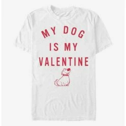 New ✔️ Disney Pixar Up Valentine Dug T-Shirt 💯