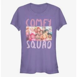 Brand new 👍 Disney Pixar Wreck-It Ralph Comfy Squad Selfie Girls T-Shirt ✨