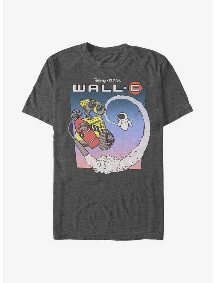 Discount 😉 Disney Wall-E Wall-E And Eve In Space T-Shirt ❤️ 3 Discount 😉 Disney Wall-E Wall-E And Eve In Space T-Shirt ❤️ - Image 3