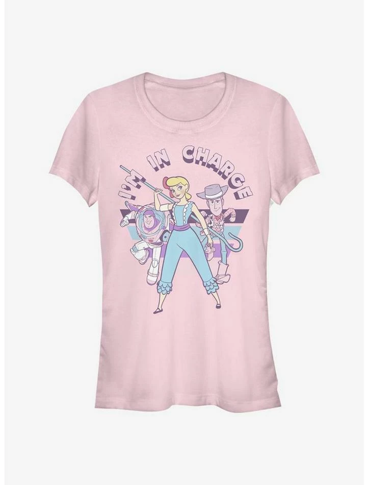 Cheap 👍 Disney Pixar Toy Story 4 I'm In Charge 😍 Girls T-Shirt ❤️ 3 Cheap 👍 Disney Pixar Toy Story 4 I'm In Charge 😍 Girls T-Shirt ❤️ - Image 3