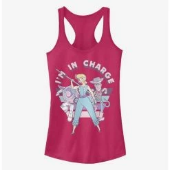 Best Pirce ✨ Disney Pixar Toy Story 4 I'm In Charge 🎁 Girls Tank 👏