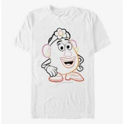 Coupon 🎁 Disney Pixar Toy Story 4 Line Art Mrs. Potato T-Shirt 😀