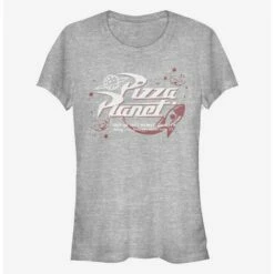 New ❤️ Disney Pixar Toy Story Retro Pizza Planet 😍 Girls T-Shirt ⌛
